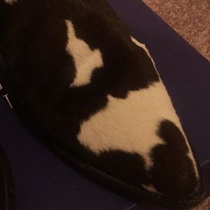 Genuine Pony Hair Cowboy Boots.